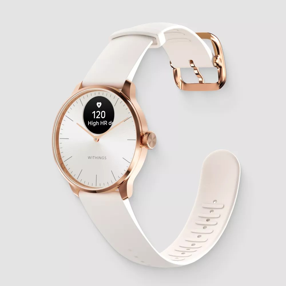 Hibrīds viedpulkstenis Withings ScanWatch Light Gold