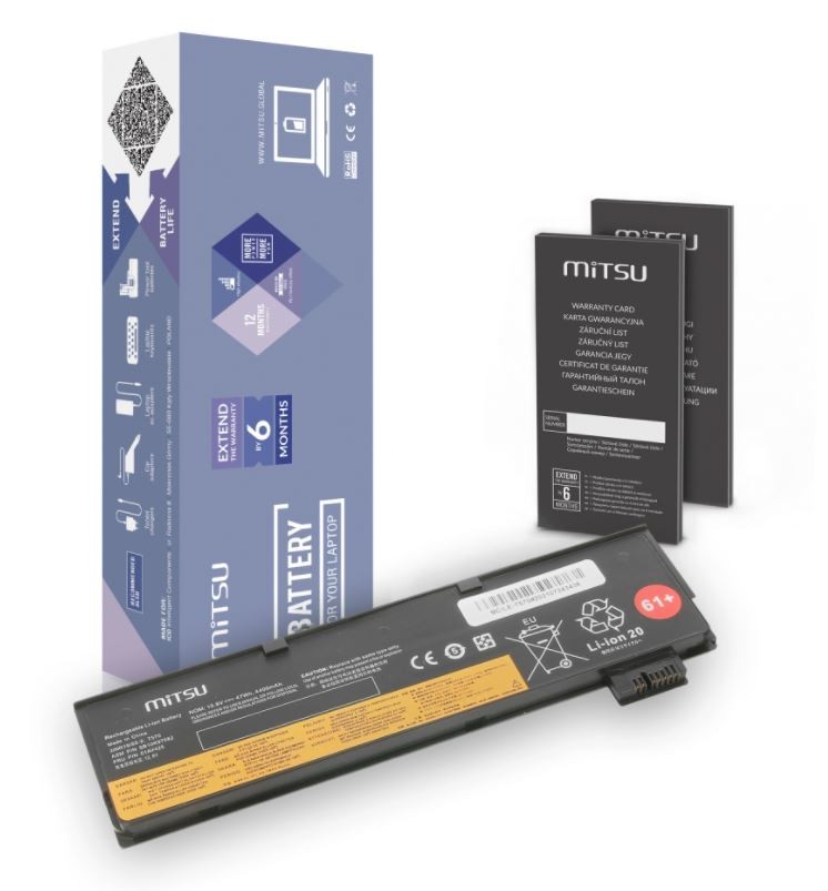 MITSU Battery for Lenovo ThinkPad T570