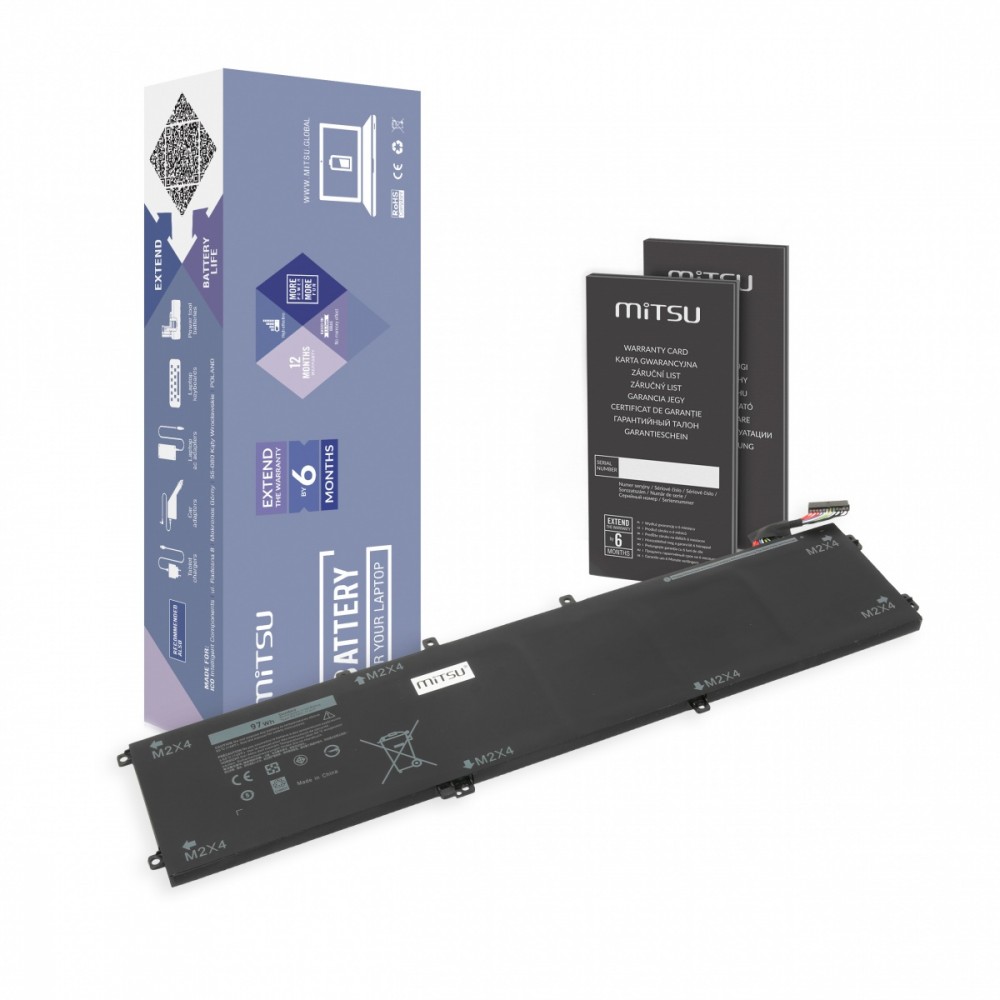 MITSU Battery for Dell XPS 15