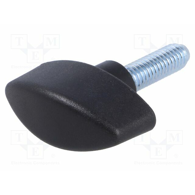 ELESA+GANTER Knob wing; Ext.thread: M8
