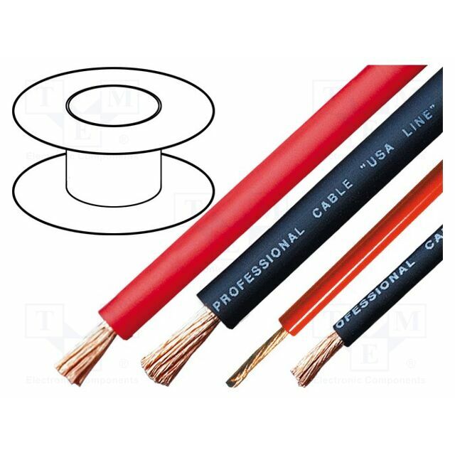TASKER Wire: loudspeaker cable; 1x4mm2; stranded