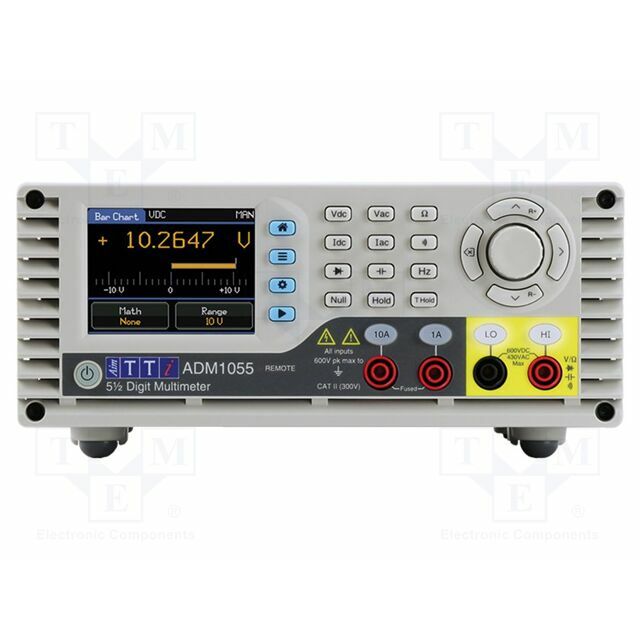 AIM-TTI Benchtop multimeter; touch screen,LCD