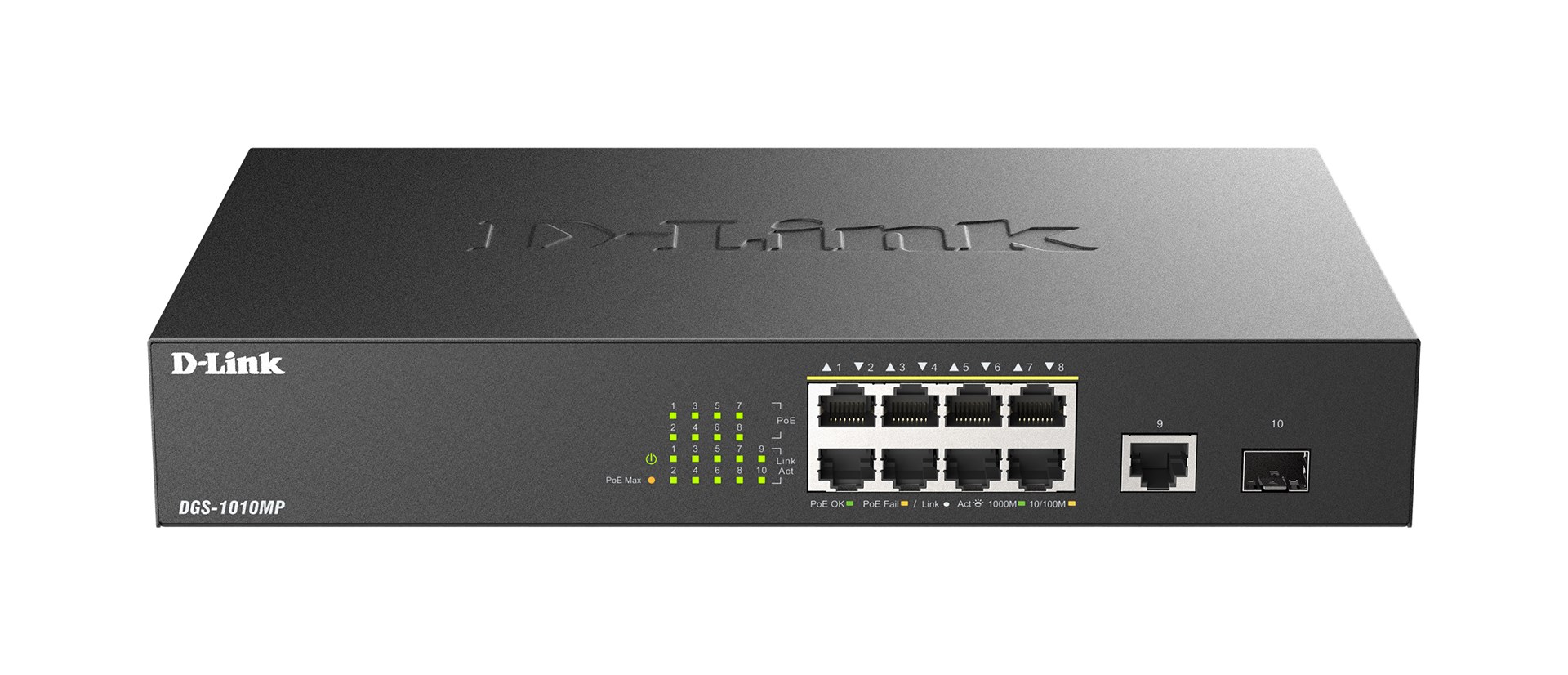 D-Link DGS-1010MP/E network switch Unmanaged L2