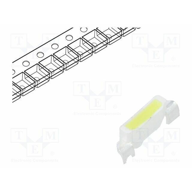 OPTOSUPPLY LED; white cold; SMD; Case