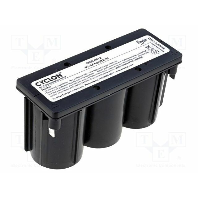 ENERSYS Re-battery: acid-lead; 6V; 5Ah; Size: