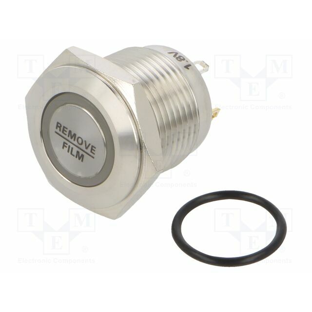 E-SWITCH Switch: vandal resistant; Pos: 2