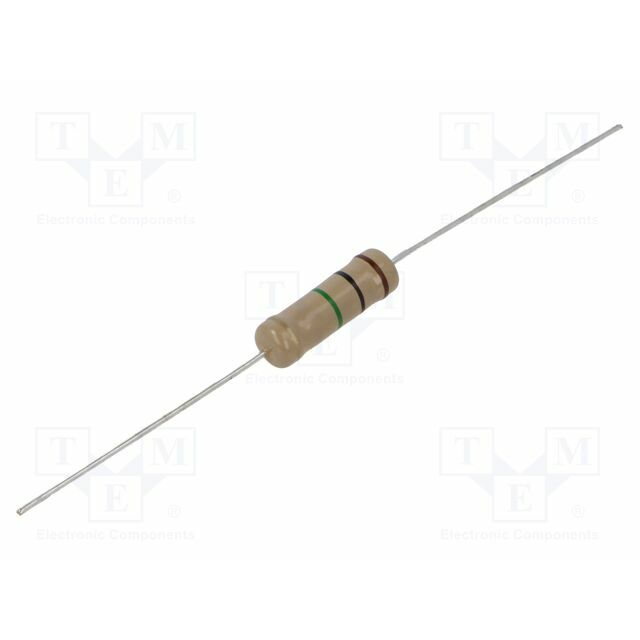 ROYAL OHM Resistor: carbon film; 1MΩ