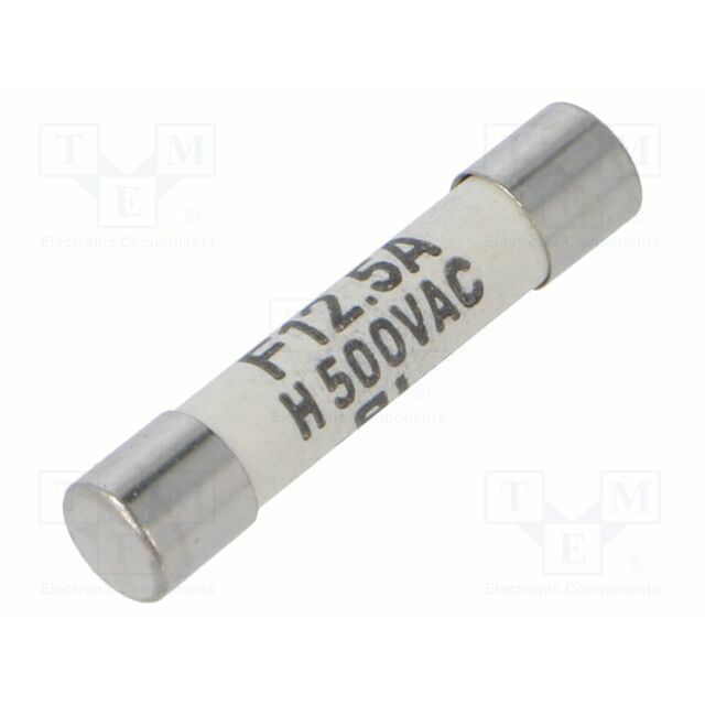 SCHURTER Fuse: fuse; 6.35x31.8mm
