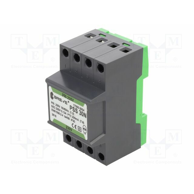 BREVE TUFVASSONS Transformer: mains; 30VA; 230VAC
