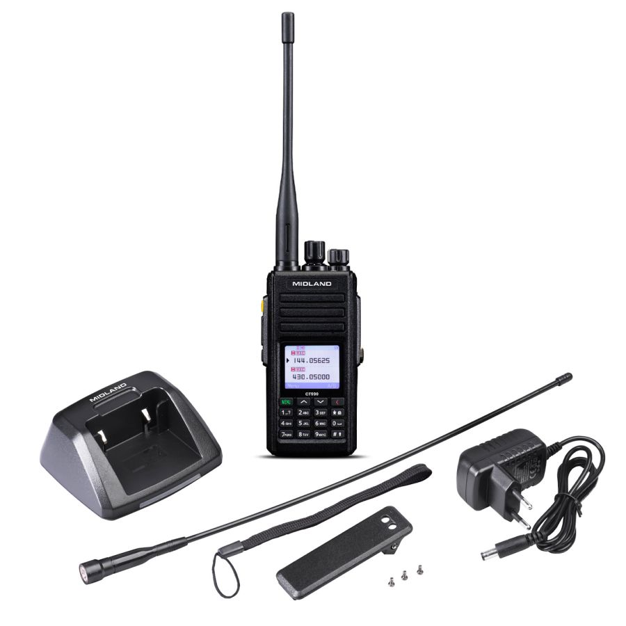 Midland CT990-EBR handheld transceiver ultra‐high output