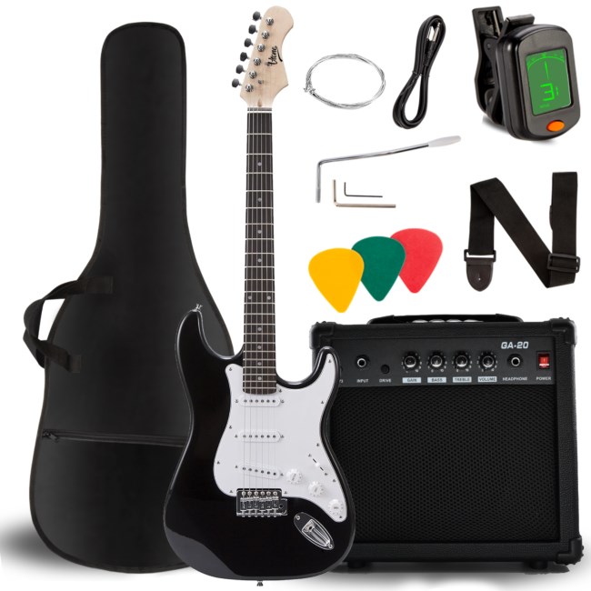 V-TONE EGA 39 BK 4/4 stratocast