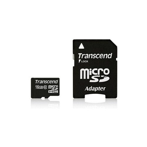SD microSD Card  16GB Transcend SDHC