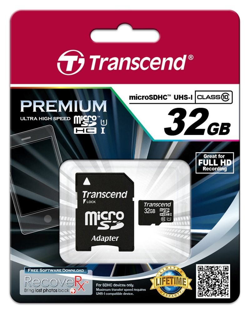 Transcend Premium MicroSDHC karte 32 GB