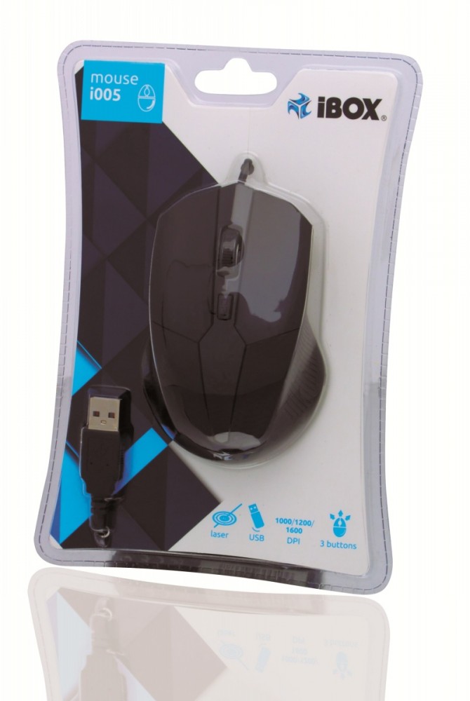 IBox i005 mouse Ambidextrous USB Type-A