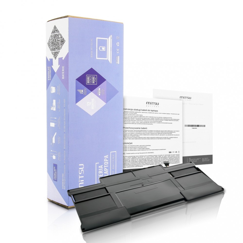 MITSU Battery for Apple MacBook Air
