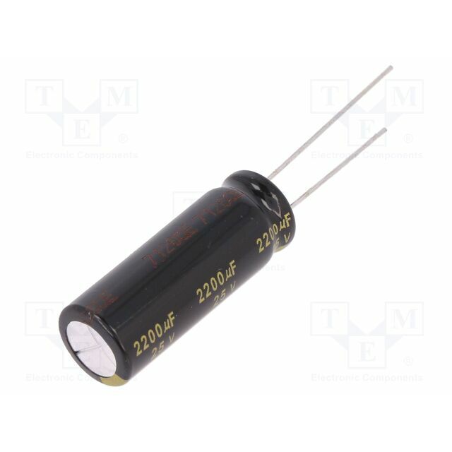 PANASONIC Capacitor: electrolytic; low ESR; THT