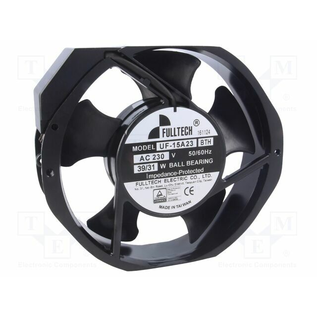 FULLTECH Fan: AC; axial; 230VAC; 172x150x38mm