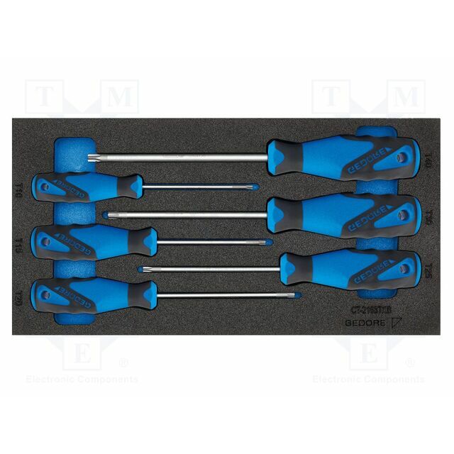 Screwdriver: universal-set; Torx®; T10,T15,T20