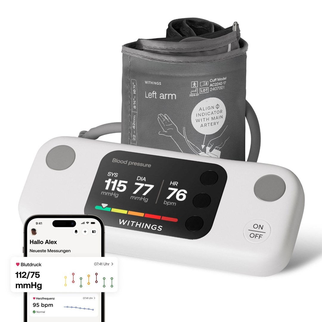 Withings Bpm Vision AFib BT biały