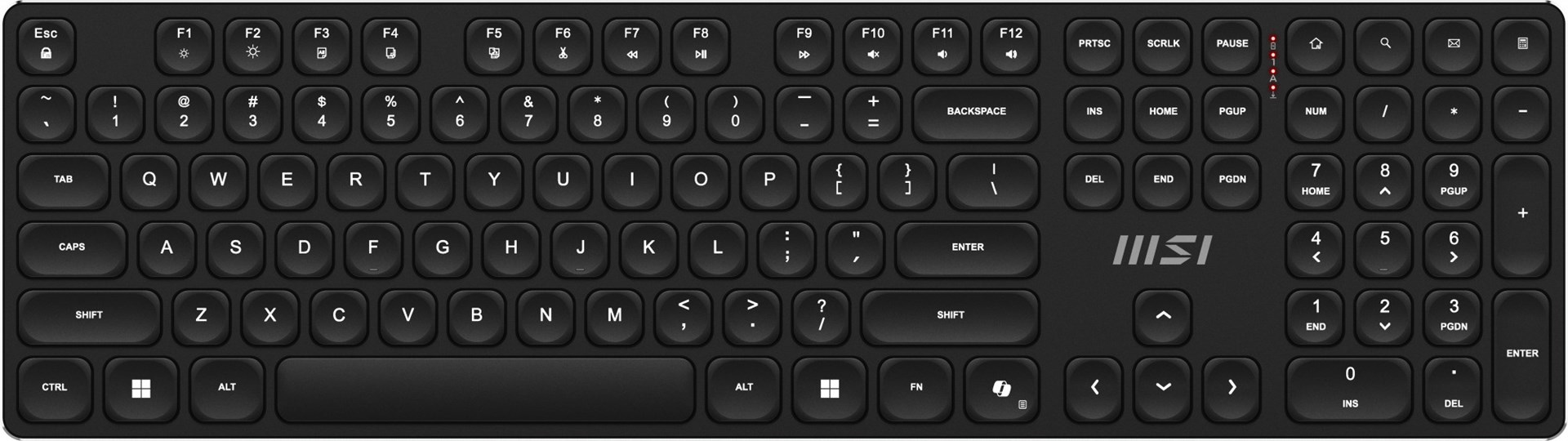 MSI FORGE K210 WIRELESS COMBO keyboard