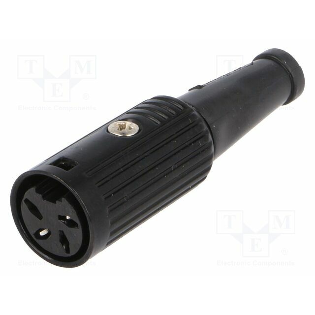 DELTRON Connector: DIN; plug; female; PIN: