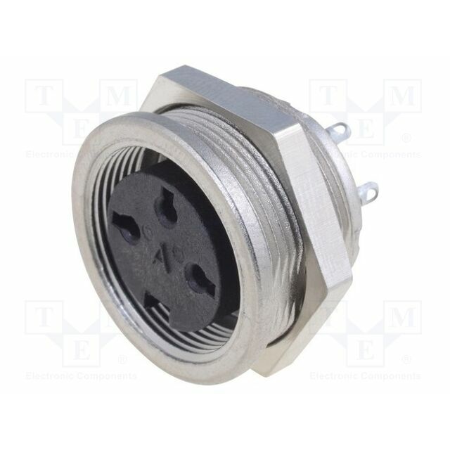 AMPHENOL Connector: M16; socket; female; PIN: