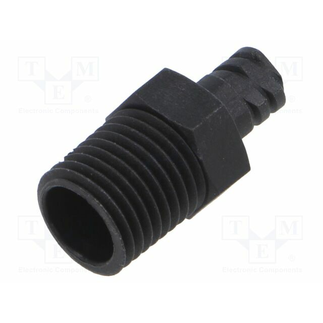 FISNAR Adapter; black; Luer Lock; for