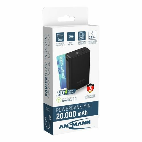 Pārnēsājams akumulators Ansmann PB222PD 20000 mAh