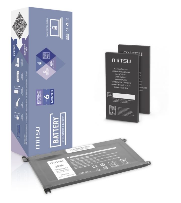 MITSU Battery for DELL Vostro 14