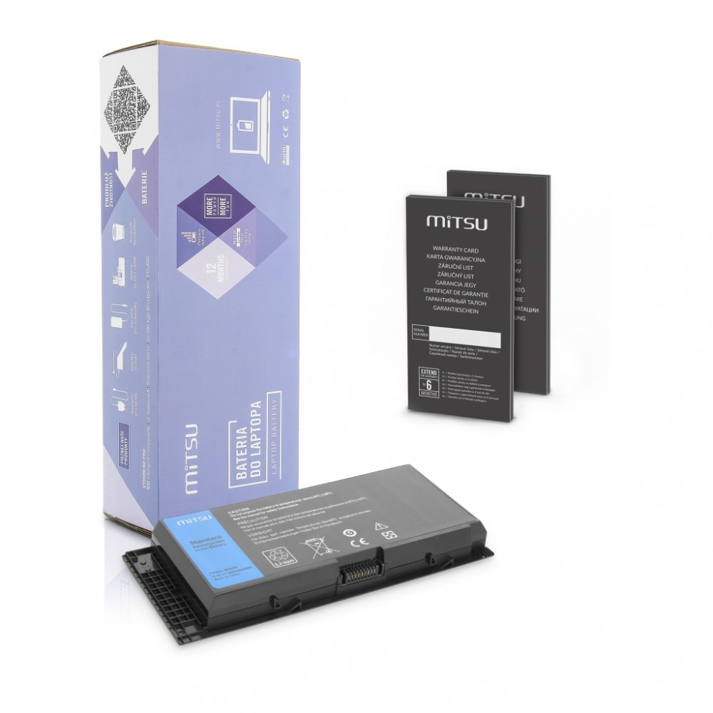 MITSU Battery for Dell Precision M6600