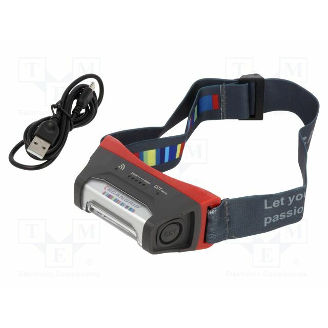 Torch: LED headtorch; 2.2W; IP65