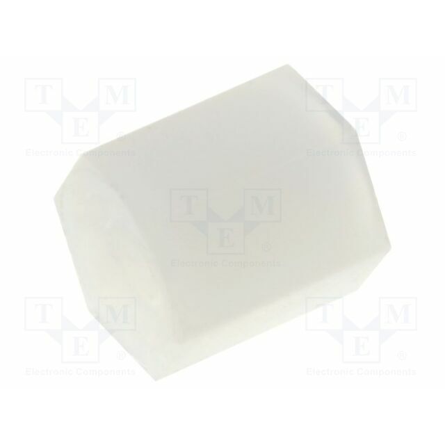 FIX&FASTEN Screwed spacer sleeve; hexagonal; polyamide