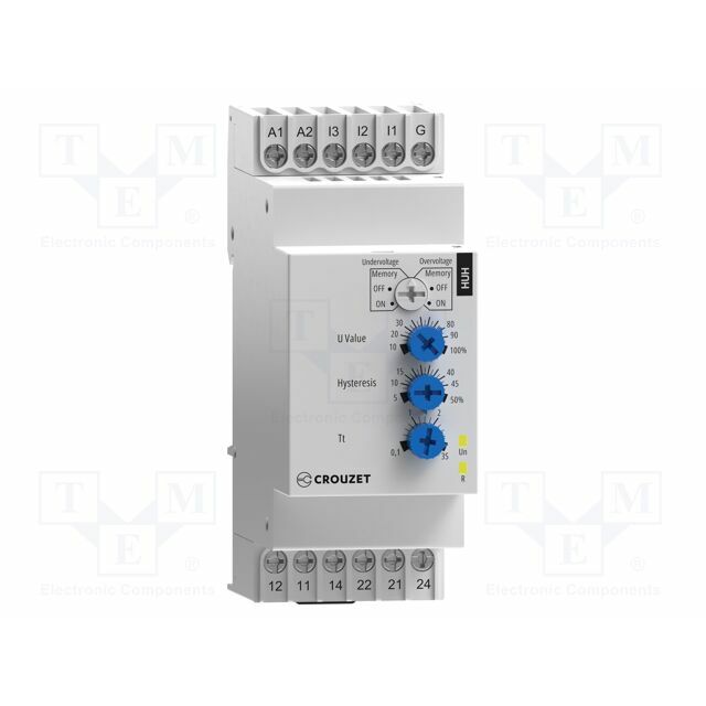 Voltage monitoring relay; undervoltage,overvoltage; 24÷240VAC
