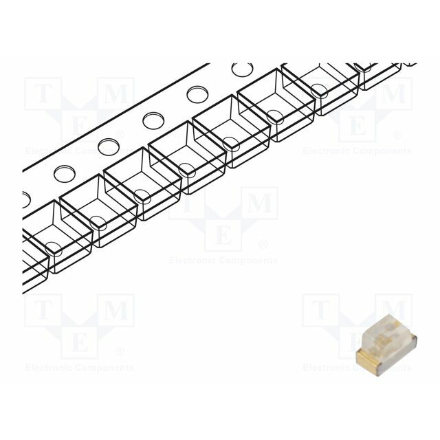 KINGBRIGHT ELECTRONIC LED; green; SMD; 0603