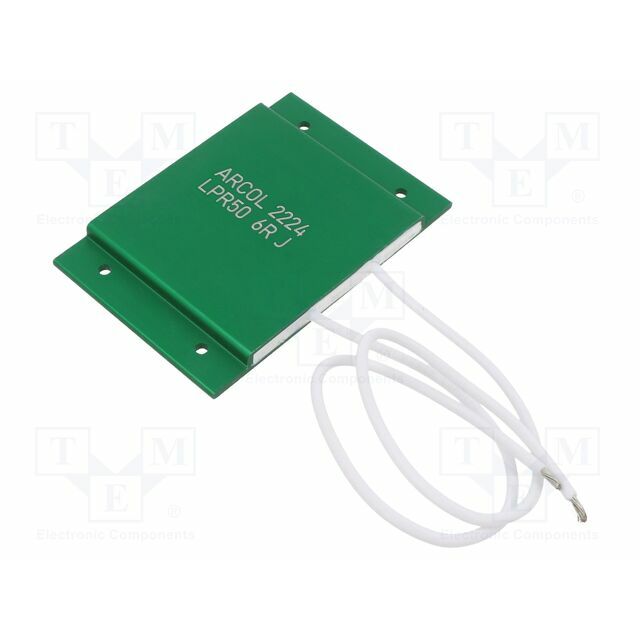 ARCOL/OHMITE Resistor: power; 6Ω; screw; 50W