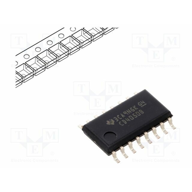 TEXAS INSTRUMENTS IC: digital; buffer; SOP16