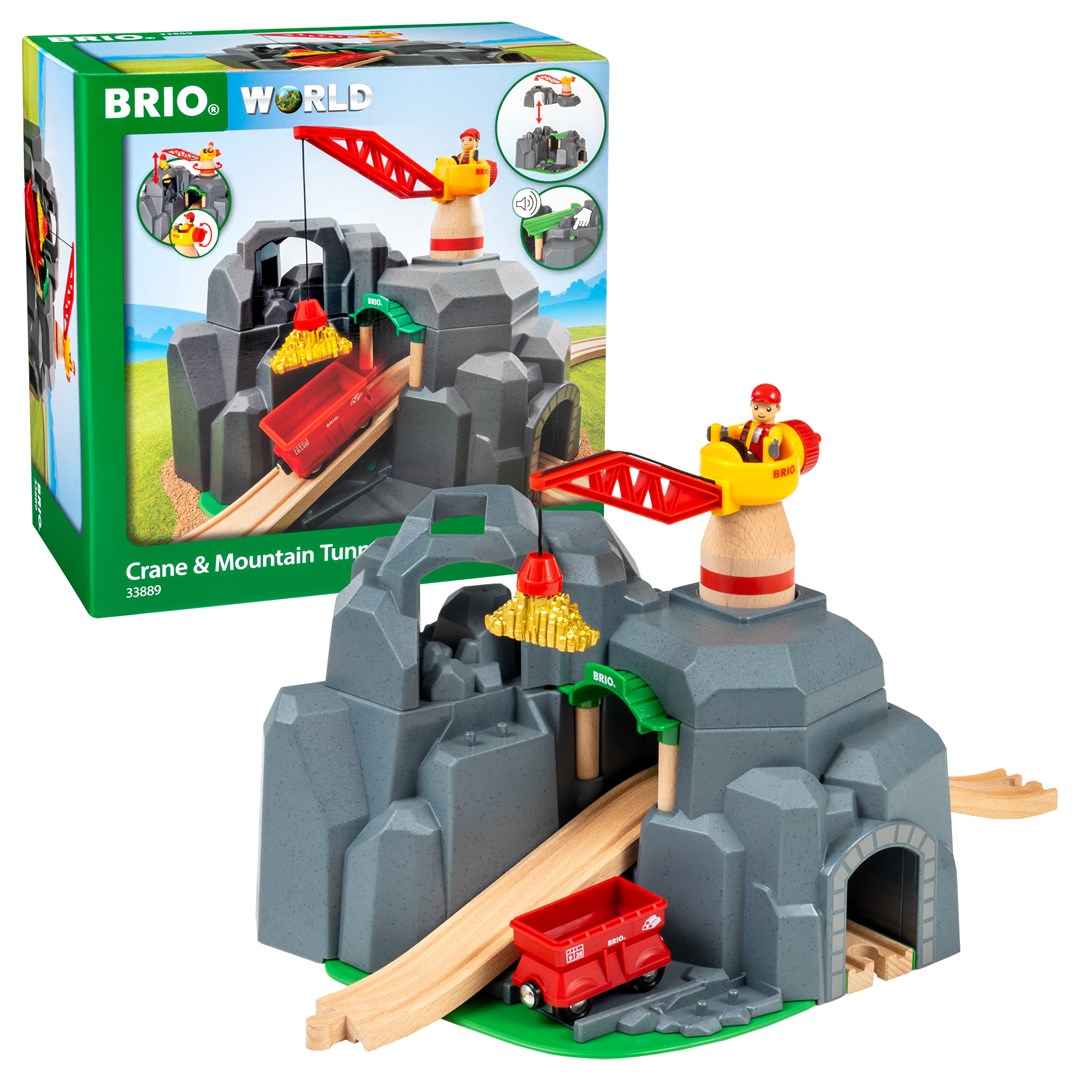BRIO - Crane and Mountain Tunnel