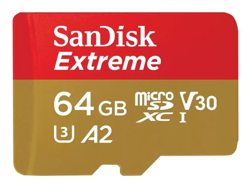 SanDisk Extreme 64 GB MicroSDXC UHS-I
