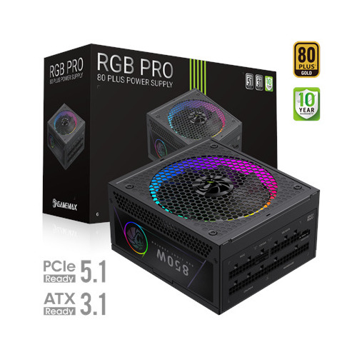 Gamemax PSU | RGB PRO 850G