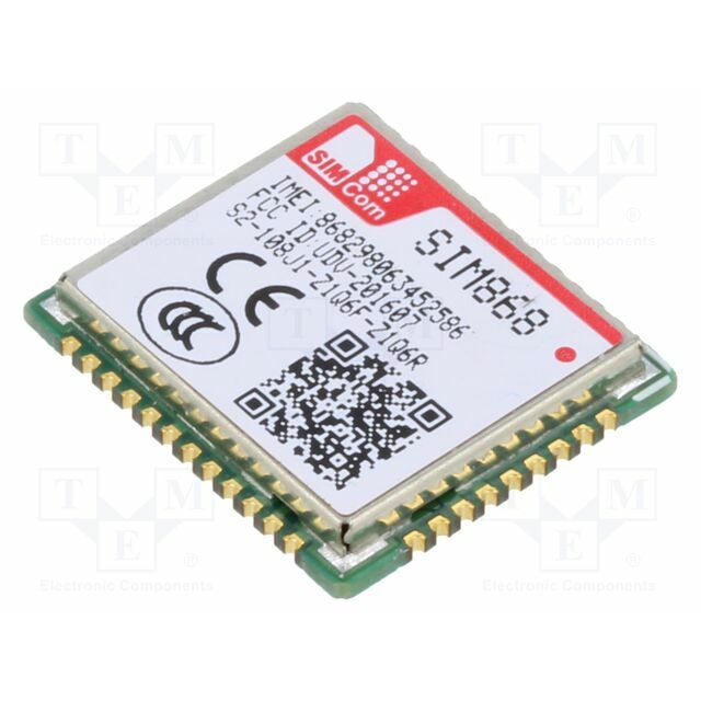 SIMCOM Module: GPRS/GNSS; 2G; 9600bps; 77pad