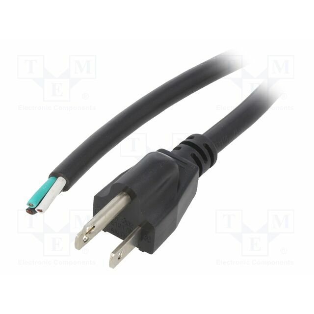 LIAN DUNG Cable; SJT; 3x16AWG; NEMA