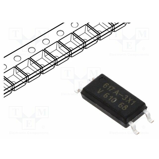 VISHAY Optocoupler; SMD; Ch: 1; OUT: