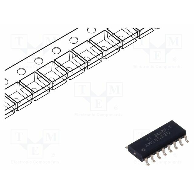 TEXAS INSTRUMENTS IC: interface; line receiver