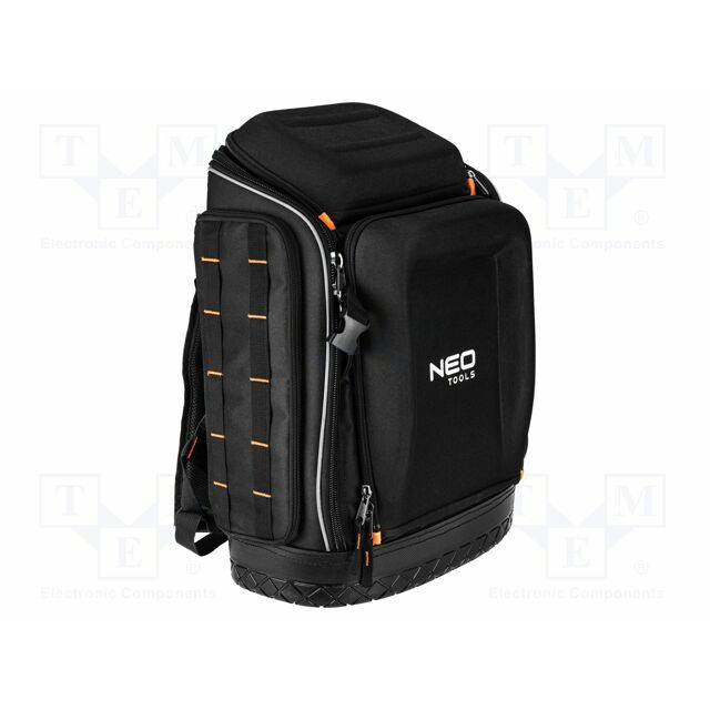 NEO TOOLS Backpack; tool case; black-orange