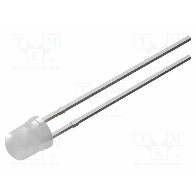 OPTOSUPPLY LED; blue; oval; 5.1x4