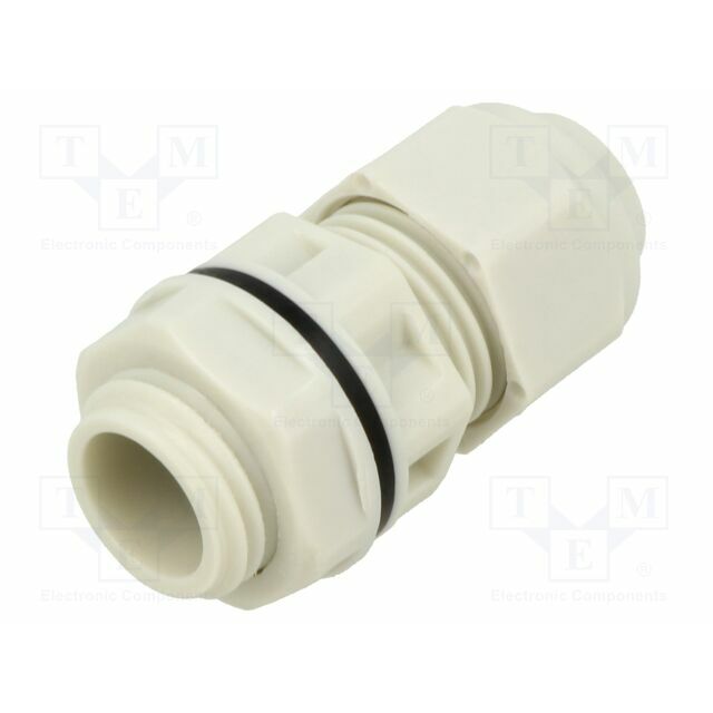 Cable gland; PG7; IP66; plastic; grey