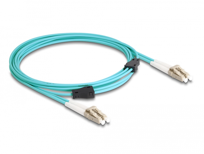 Delock Fiber Optical Cable with metal