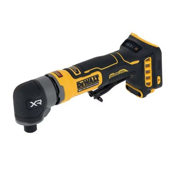 DeWALT 90° Leņķa slīpmašīna BODYGRIP 1/4"
