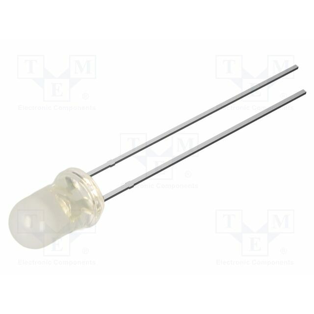 OPTOSUPPLY LED; blue; 5mm; 2180mcd; 100°