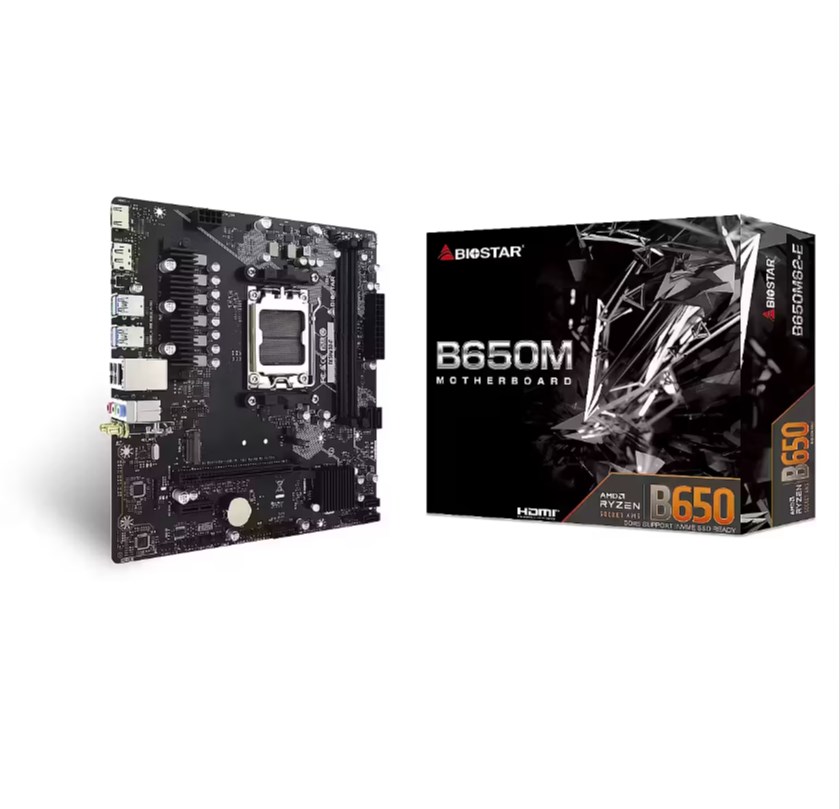 BIOSTAR B650MS2-E Mātesplate, AMD AM5, DDR5